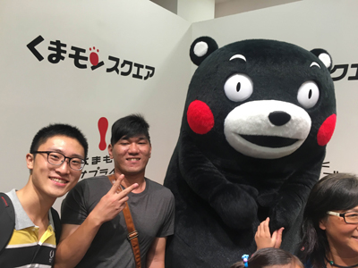 2018日本遊學日本語言學校推薦-熊本YMCA日本語課程活動熊本熊廣場